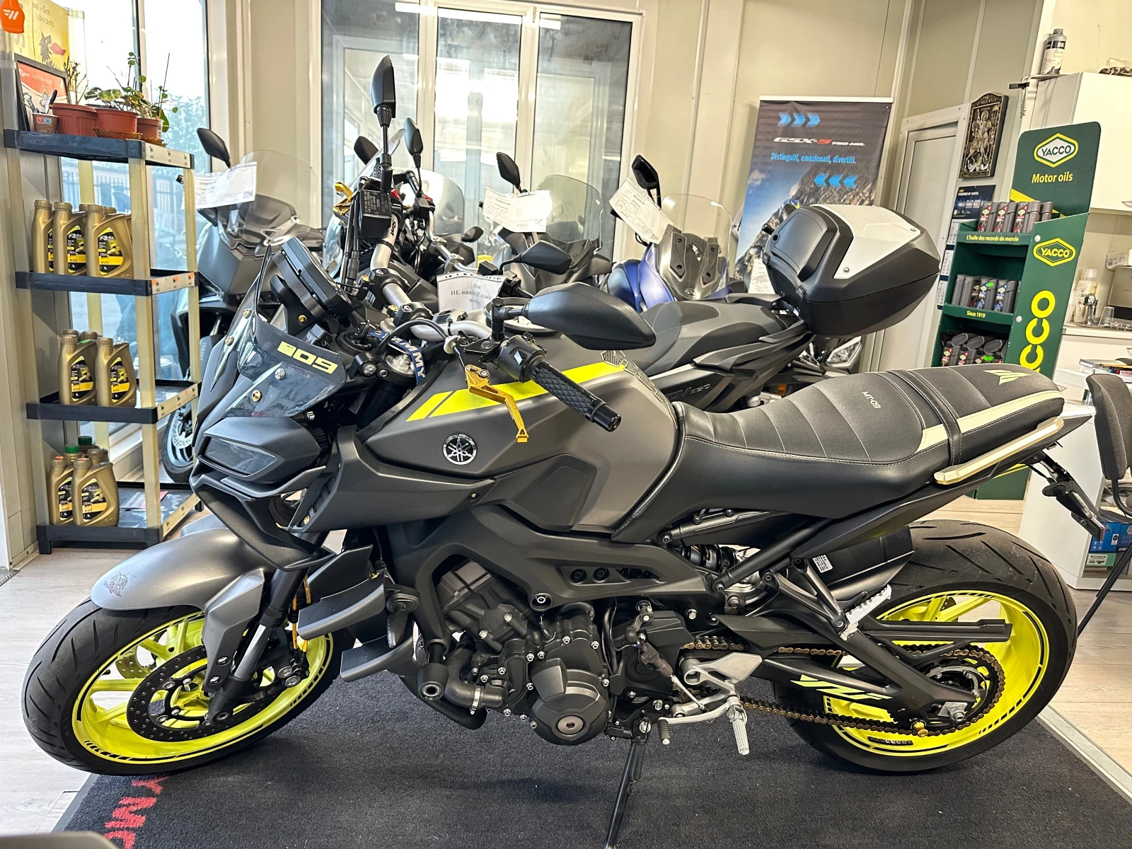 Yamaha Mt-09 ABS 05.2018г., снимка 11 - Мотоциклети и мототехника - 56164180