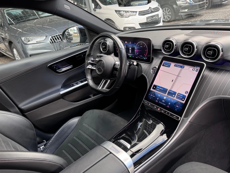 Mercedes-Benz C 220 d AMG* Night* EQ BOOST Mild Hybrid, снимка 12 - Автомобили и джипове - 52077278