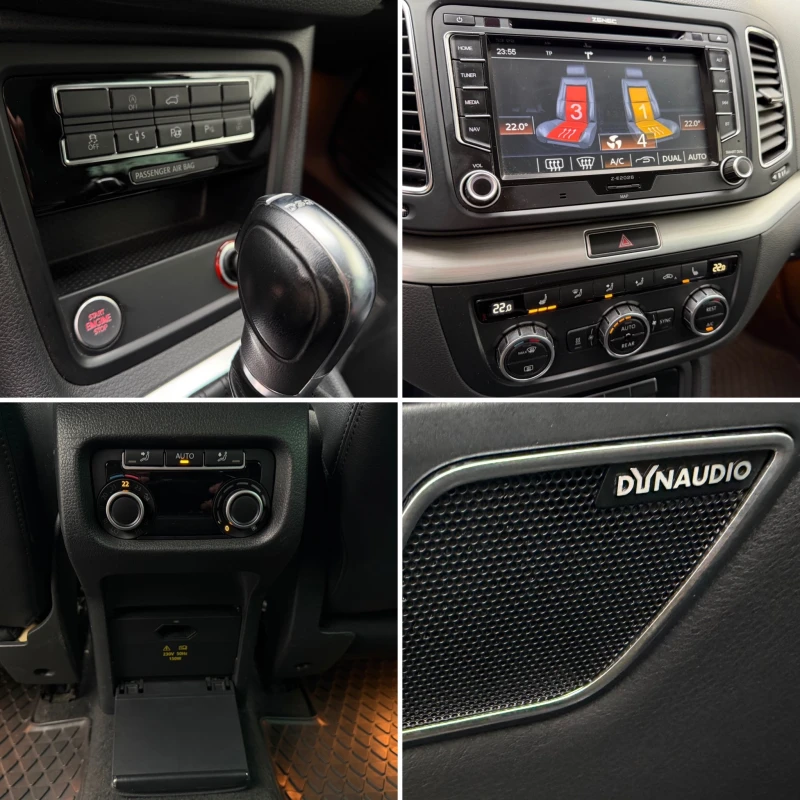 VW Sharan 2.0TDI* DSG* 170к.с* СЕРВИЗНА КНИЖКА С ПЪЛНА ИСТОР, снимка 12 - Автомобили и джипове - 52672750