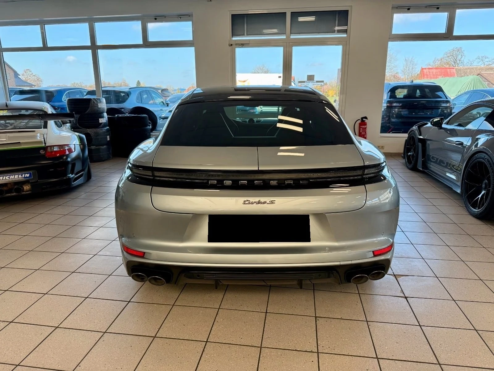Porsche Panamera TURBO S E-HYBRID/ SPORT CHRONO/ CERAMIC / MATRIX / | Mobile.bg � ����������� 4