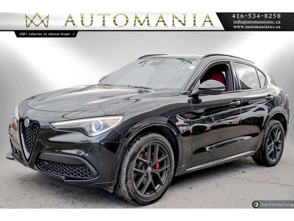 Alfa Romeo Stelvio * TI SPORT/RED INTR/1OWN/CARFAX VERIFIED * CARFAX , снимка 9 - Автомобили и джипове - 53975623
