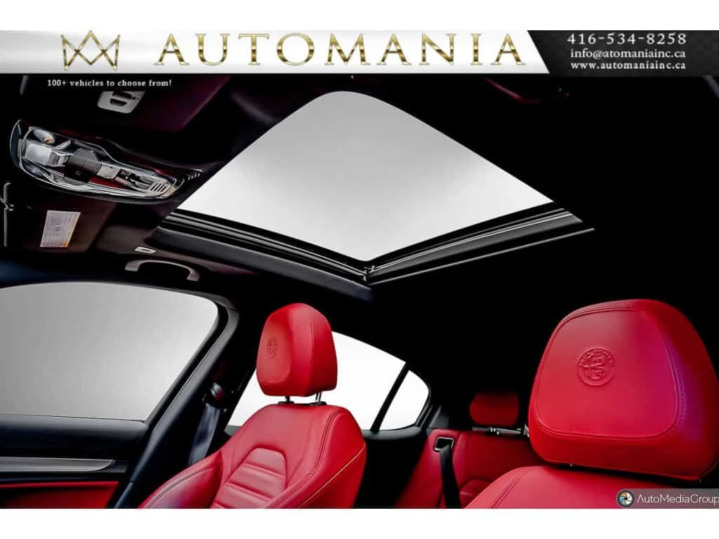 Alfa Romeo Stelvio * TI SPORT/RED INTR/1OWN/CARFAX VERIFIED * CARFAX , снимка 12 - Автомобили и джипове - 53975623