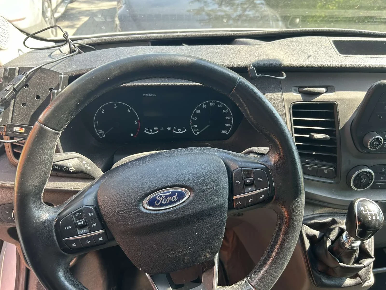Ford Transit Хладилен със падащ борд 8 палетен, снимка 12 - Бусове и автобуси - 55159590