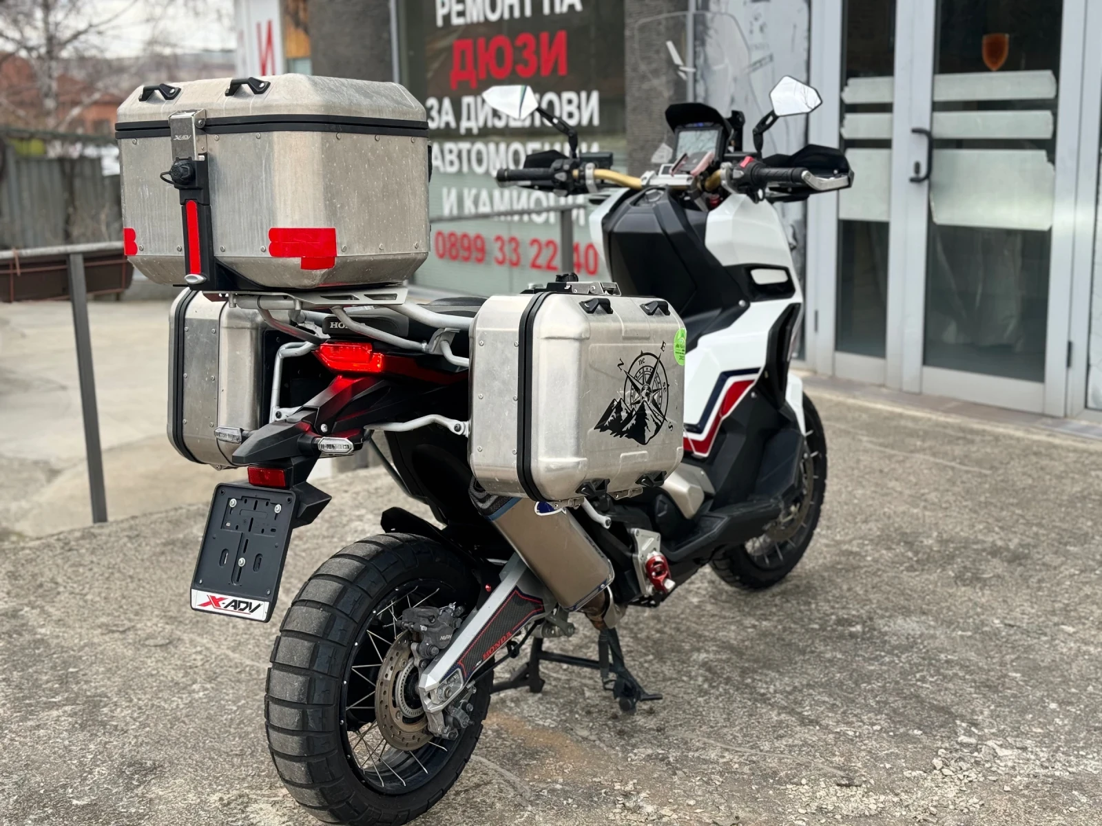 Honda X-ADV 750i Tricolore, Termignoni, КУФАРИ - изображение 9