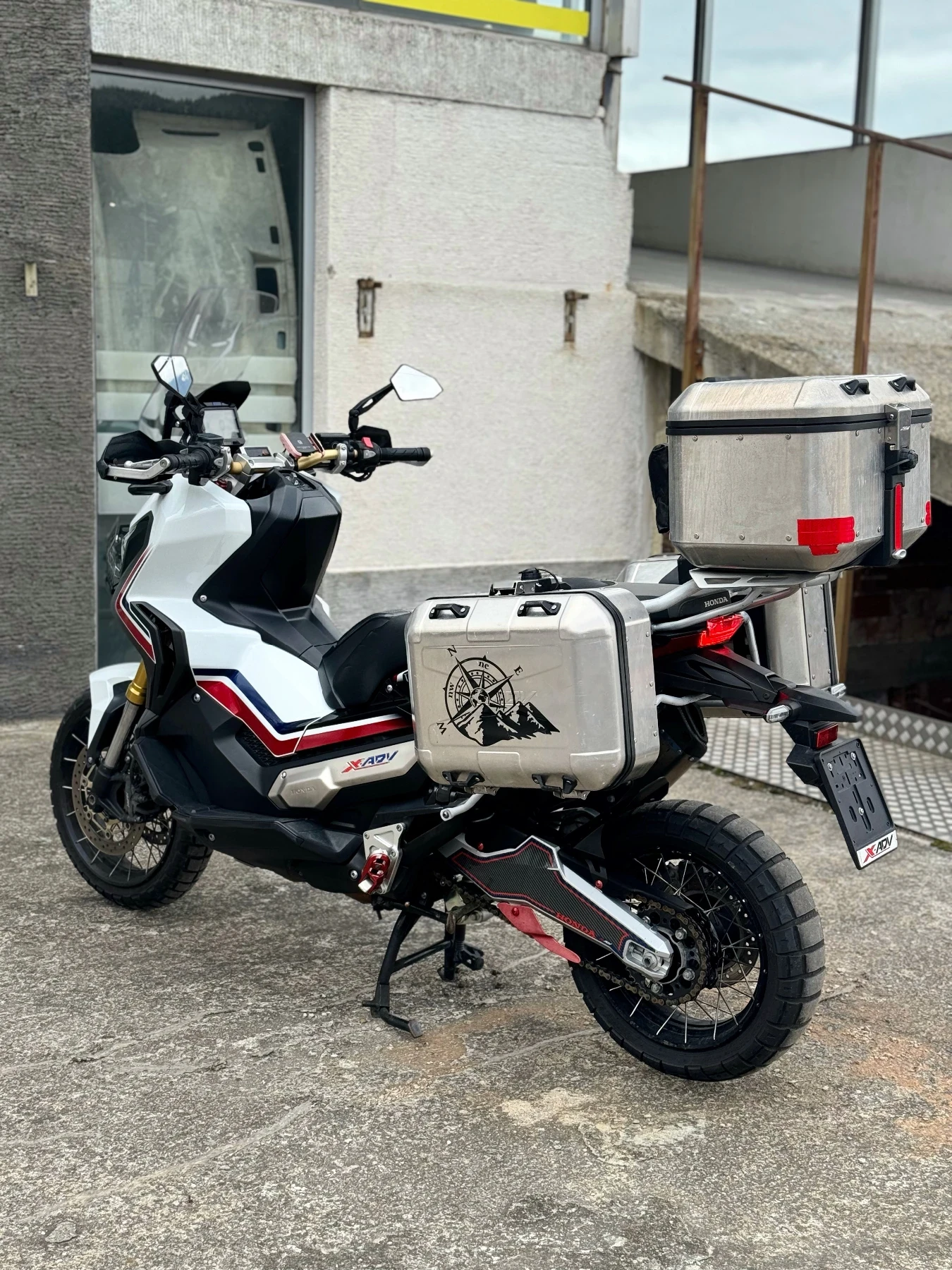 Honda X-ADV 750i Tricolore, Termignoni, КУФАРИ - изображение 7