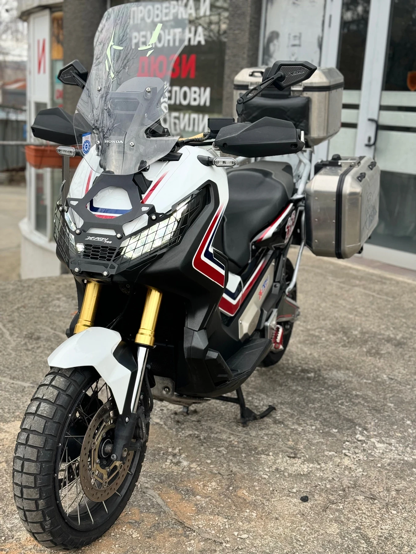 Honda X-ADV 750i Tricolore, Termignoni, КУФАРИ - изображение 5