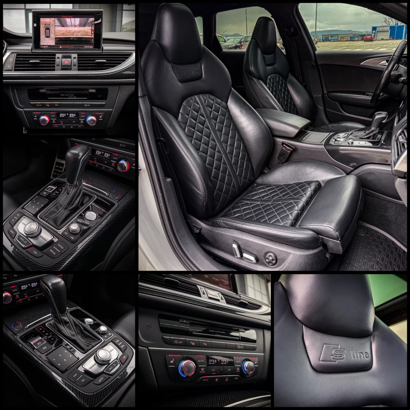 Audi A6 3.0BiTDI Competition/CARBON/NIGHT/360/MAXTON/FULL, снимка 8 - Автомобили и джипове - 53769821