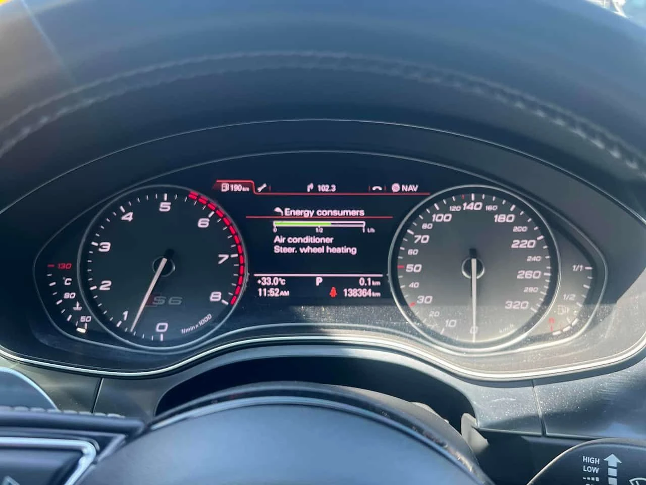 Audi S6 DISTRONIC / HEAD UP / BOSE / CARFAX / АВТОКРЕДИТ, снимка 8 - Автомобили и джипове - 55650266