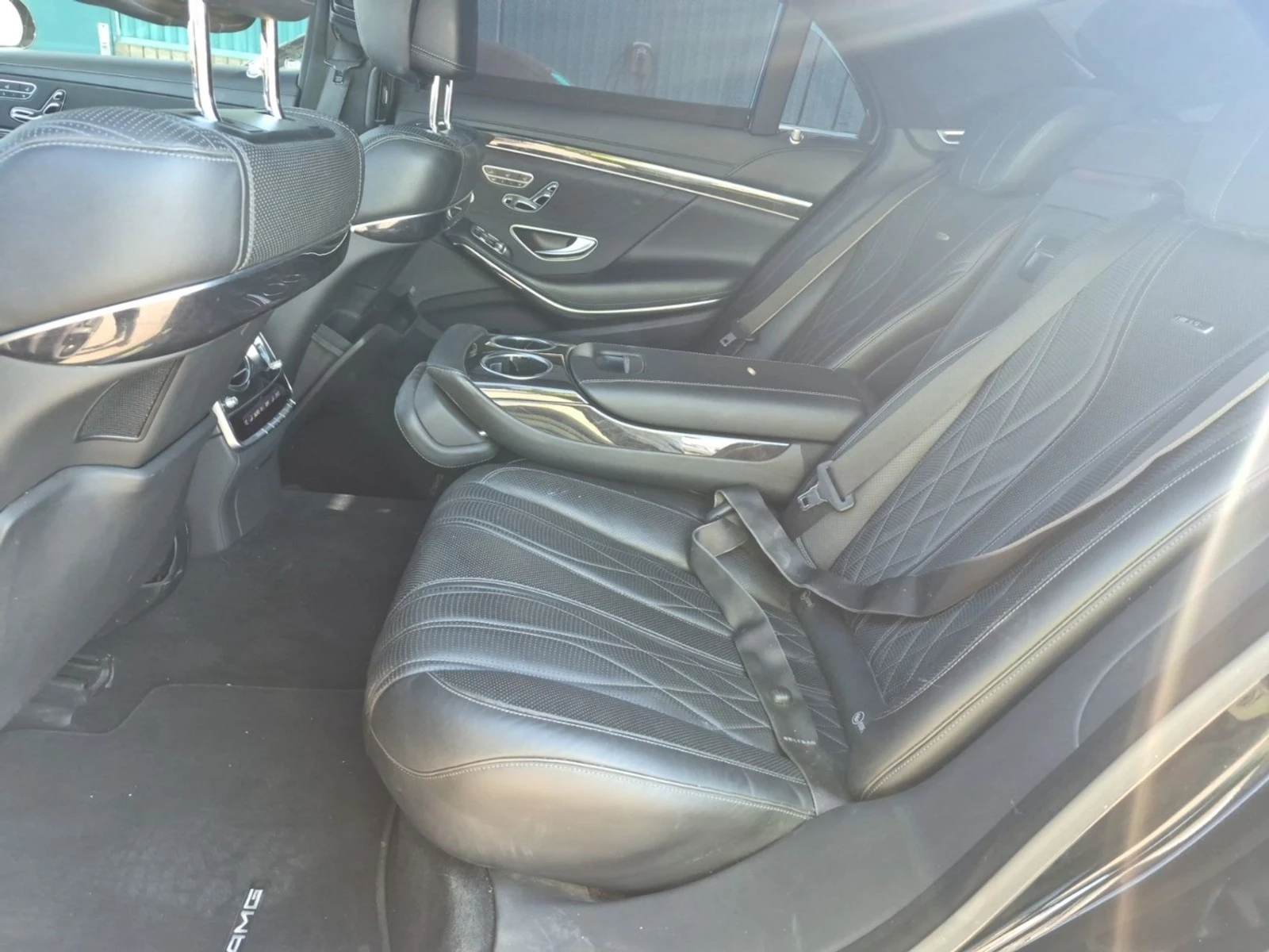 Mercedes-Benz S 63 AMG * Панорама * Head-up * АвтоКредит (ЦЕНА ДО БГ), снимка 14 - Автомобили и джипове - 56183607