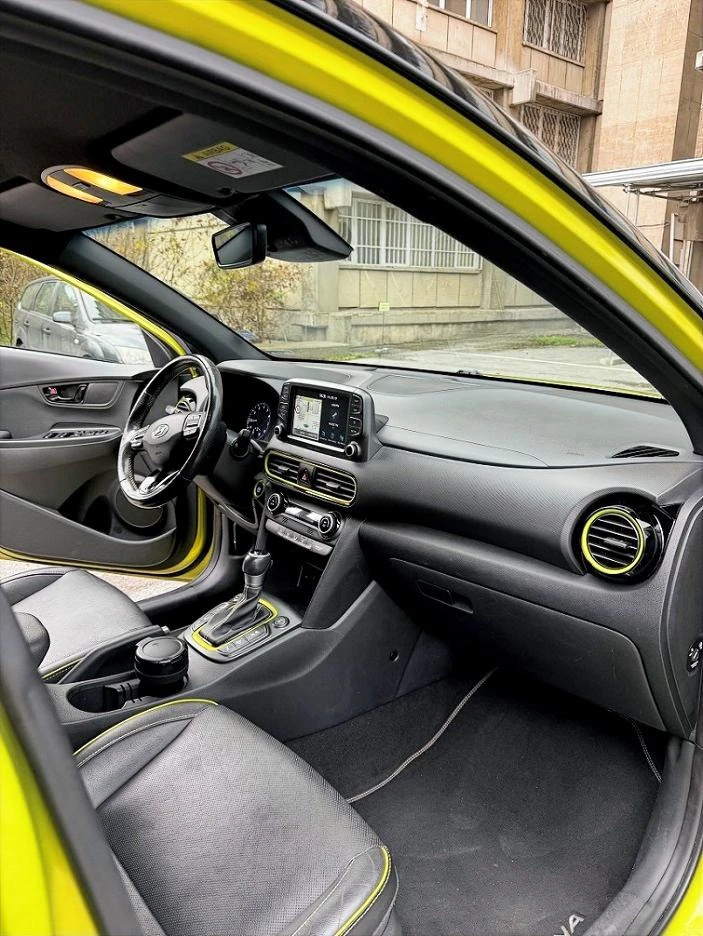 Hyundai Kona 4x4 Всички екстри, закупена от Хюндай България, снимка 12 - Автомобили и джипове - 52698326