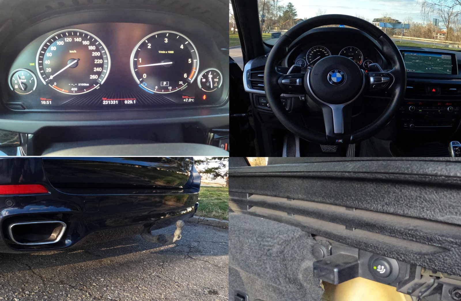 BMW X5 HUD, 360 CAM, soft close, panorama, снимка 16 - Автомобили и джипове - 55509107