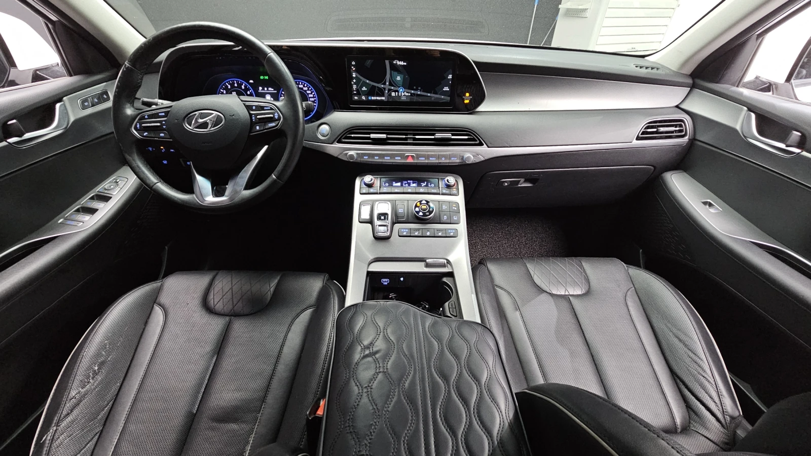 Hyundai Palisade 3.8 Exclusive* BLIND SPOT* ОБДУХВАНЕ* КРАЙНА ЦЕНА, снимка 7 - Автомобили и джипове - 55594345