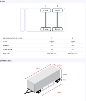 Daf XF 480 + Ремарке Samro в тандем и отделно, снимка 17