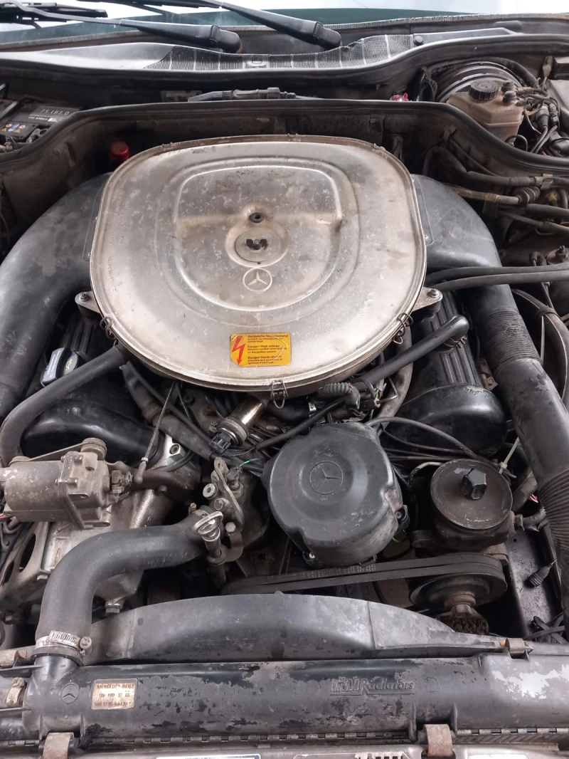 Mercedes-Benz 126 500 sec, снимка 8 - Автомобили и джипове - 53302424