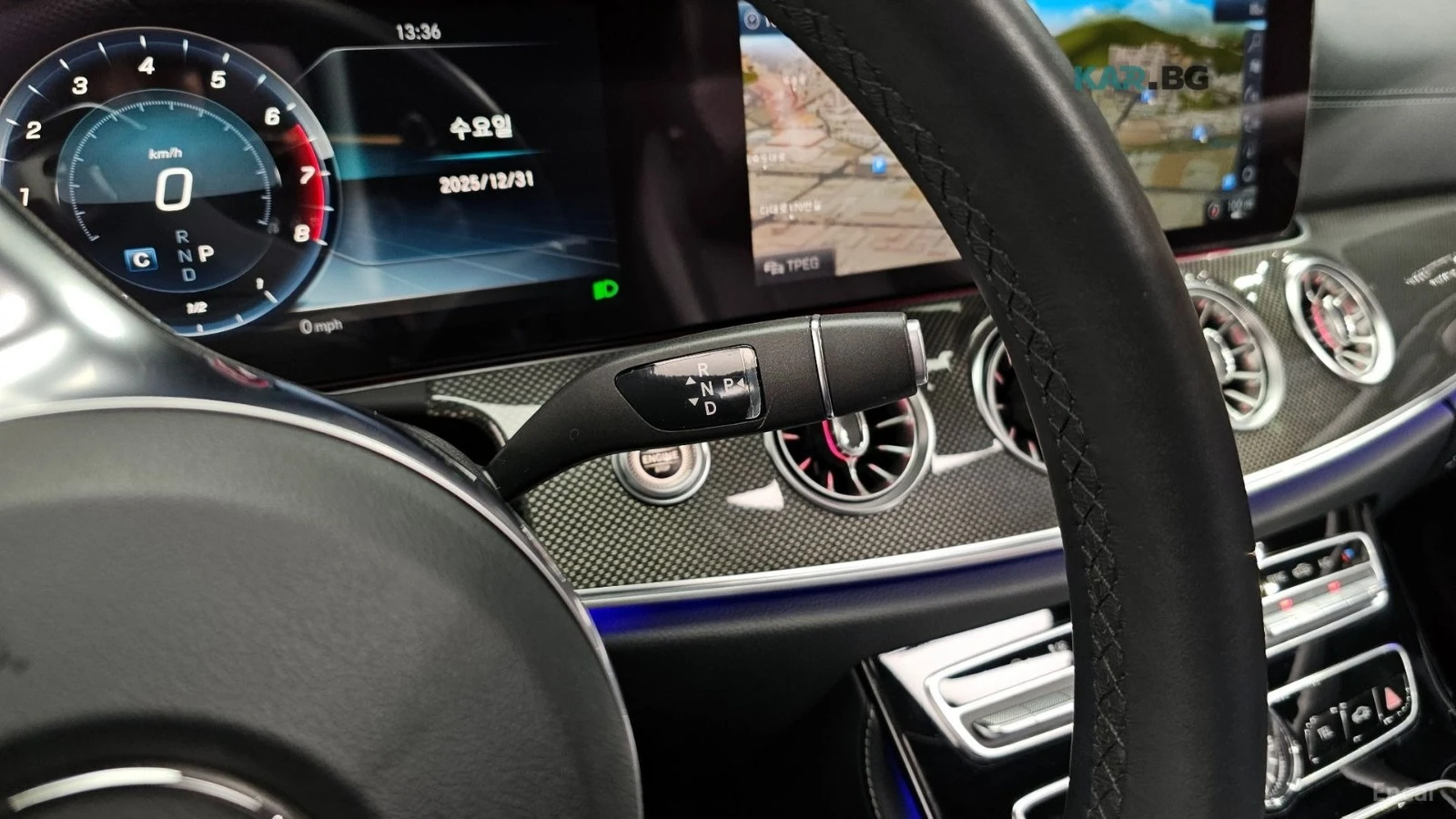 Mercedes-Benz E 450 4MATIC* ПОДГРЕВ* ОБДУХВ* BURMASTER* PANO* 360* HUD, снимка 9 - Автомобили и джипове - 54812271