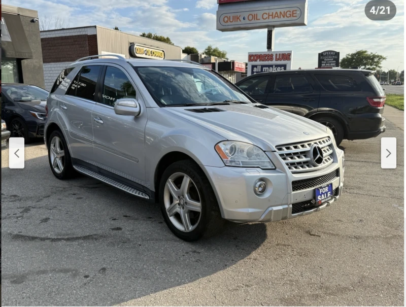 Mercedes-Benz ML 500 AMG* PACK* ПОДГРЕВ* КАМЕРА* КЕЙЛЕС* КЛИМАТРОНИК* , снимка 3 - Автомобили и джипове - 52936925