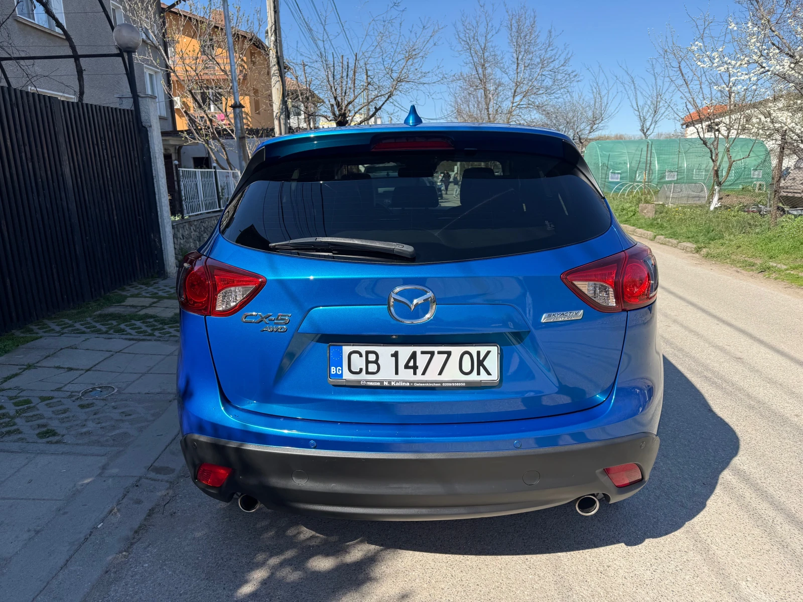 Mazda CX-5 2.0i 4x4 SKYACTIV , снимка 5 - Автомобили и джипове - 54142644