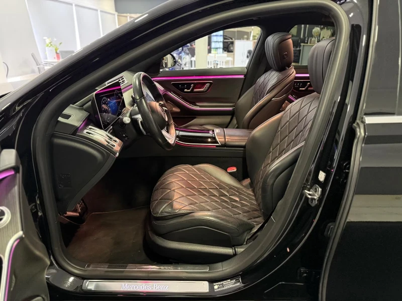 Mercedes-Benz S 400 d 4M AMG Exclusive MASSAGE Soft PANO ОБДУХ 360, снимка 11 - Автомобили и джипове - 51767072