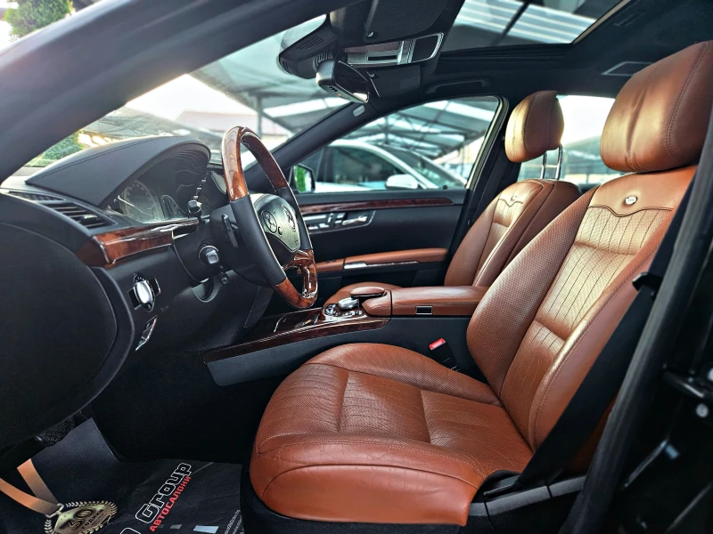 Mercedes-Benz S 350 4МАТ/FACE/DESIGNO/DISTR/CAMERA/HARMAN/ОБДУХ/ВАКУУМ, снимка 15 - Автомобили и джипове - 53117850