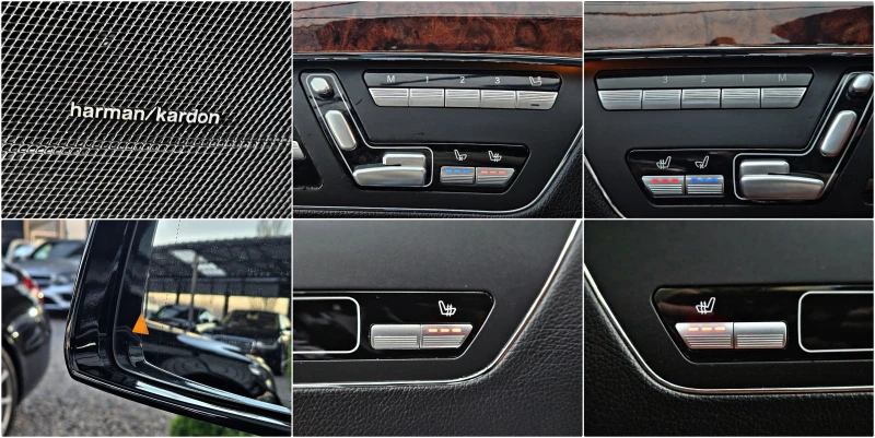 Mercedes-Benz S 350 4МАТ/FACE/DESIGNO/DISTR/CAMERA/HARMAN/ОБДУХ/ВАКУУМ, снимка 13 - Автомобили и джипове - 53117850