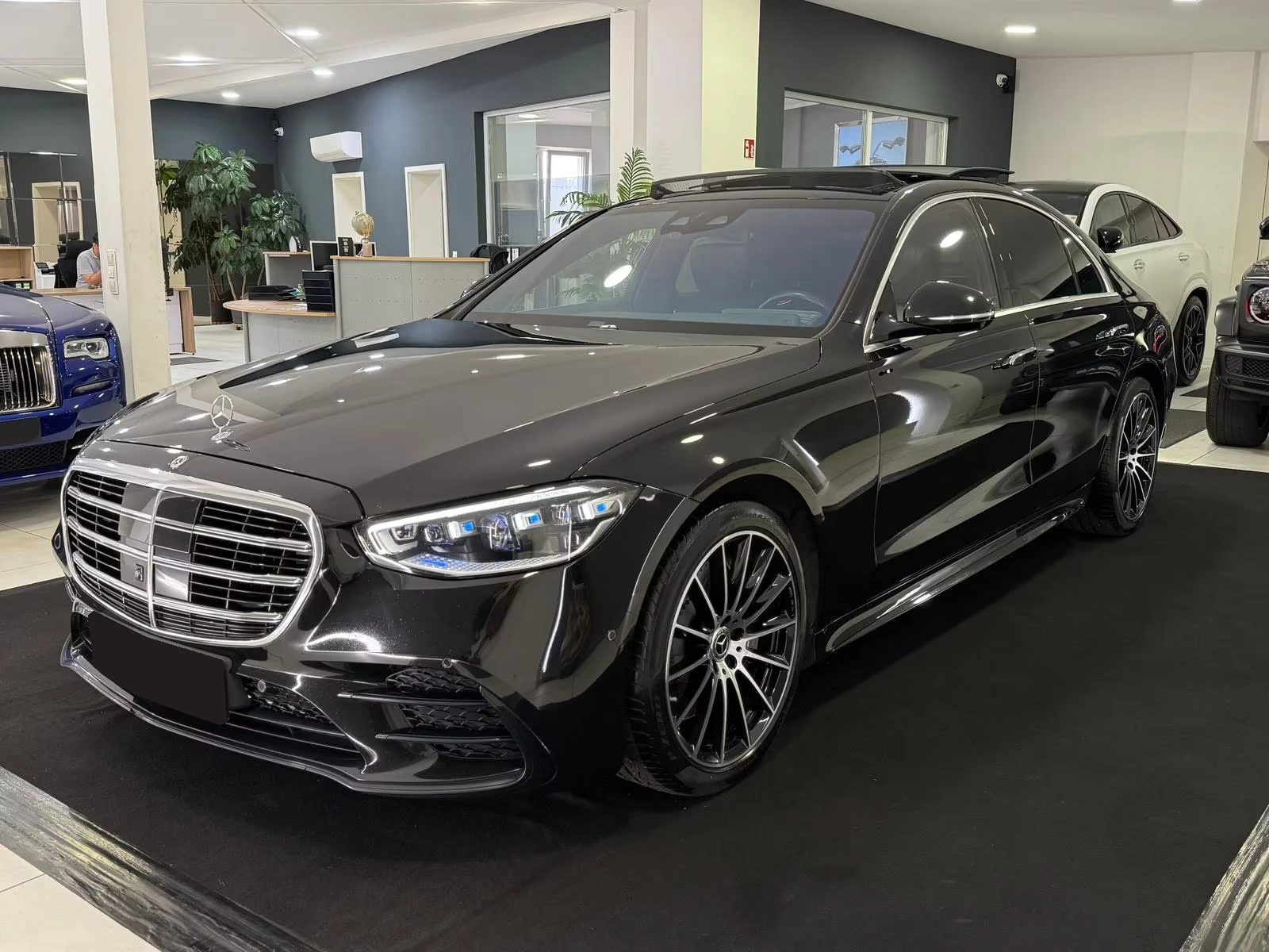 Mercedes-Benz S 400 d 4M AMG Exclusive MASSAGE Soft PANO  360 | Mobile.bg   1