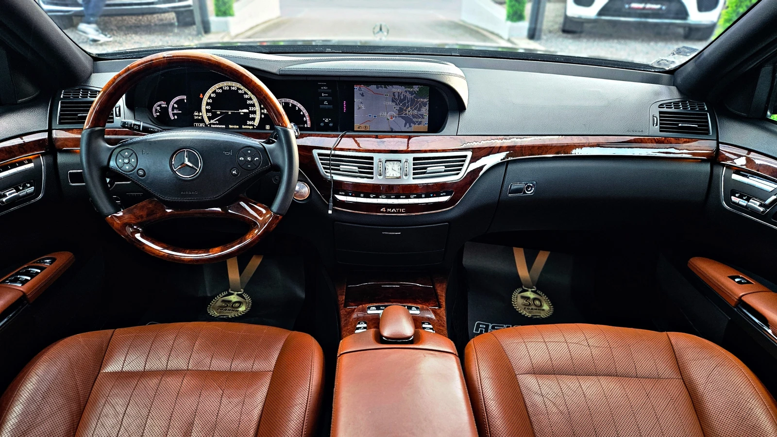 Mercedes-Benz S 350 4МАТ/FACE/DESIGNO/DISTR/CAMERA/HARMAN/ОБДУХ/ВАКУУМ - изображение 8