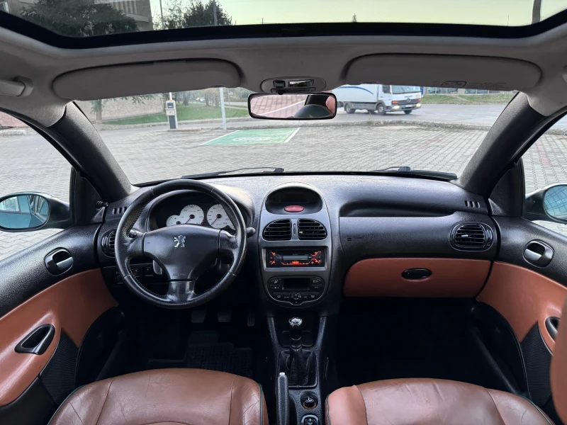 Peugeot 206 2.0HDI/90кс/ Roland Garros, снимка 11 - Автомобили и джипове - 46777620