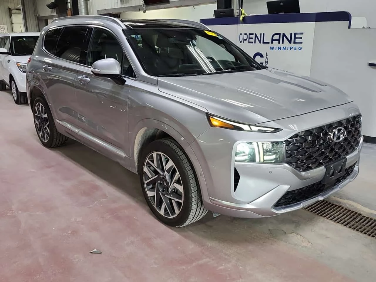 Hyundai Santa fe ULTIMATE CALLIGRAPHY| OБДУХВАНЕ| HUD| 360| 2 КЛЮЧА, снимка 2 - Автомобили и джипове - 54412386