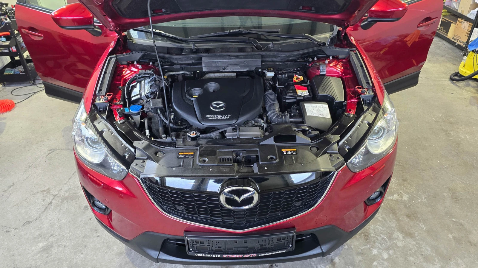 Mazda CX-5 вс.екстри* 2015г* кожа* bose, снимка 17 - Автомобили и джипове - 54500796