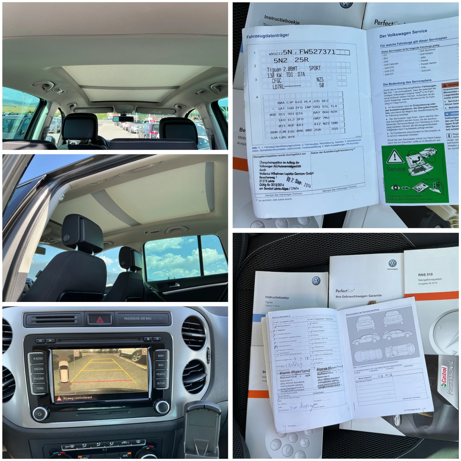 VW Tiguan 2.0 TDI Sport  CUP, снимка 16 - Автомобили и джипове - 55093238