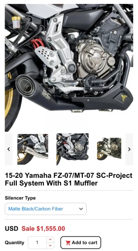 Yamaha Mt-07, снимка 14