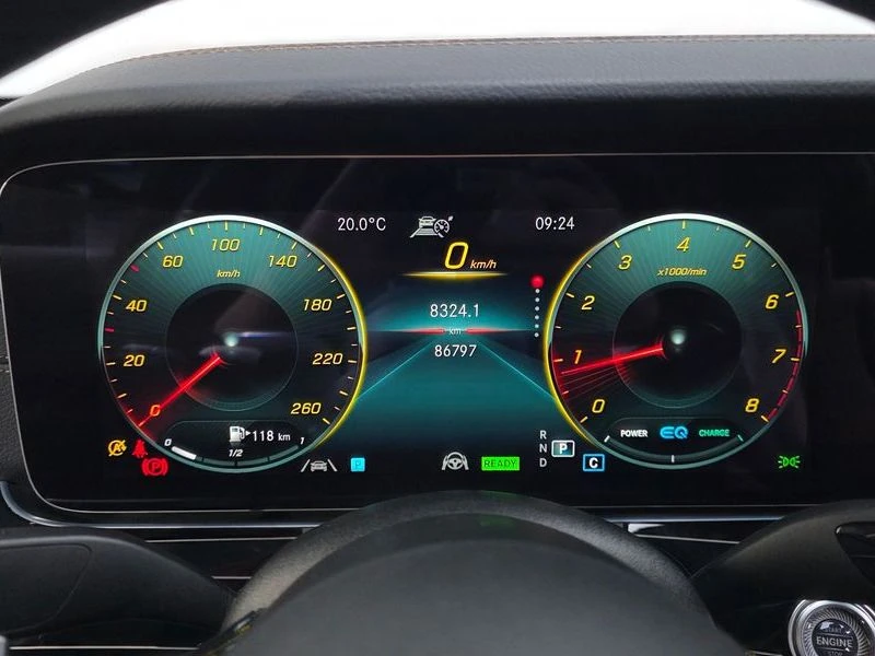 Mercedes-Benz E 450 4MATIC / BURMESTER/ PANO/ HEAD UP/ 360/ ������ | Mobile.bg � ����������� 8