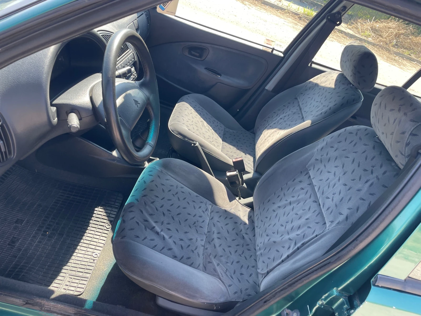 Citroen Saxo 1.1 КЛИМА, ЕЛ.СТЪКЛА, БЕЗ РЪЖДИ, ЗАСТРАХ.+ ВИНЕТКА - изображение 9