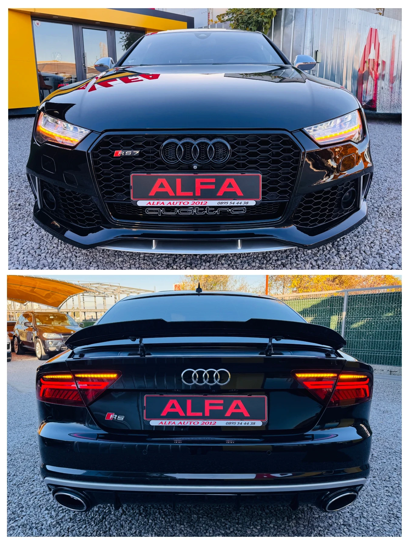 Audi A7 RS7/3.0TFSI/SUPERSHARGER/ВАКУУМ+ МАСАЖ+ ДИСТР/НОВА - изображение 6