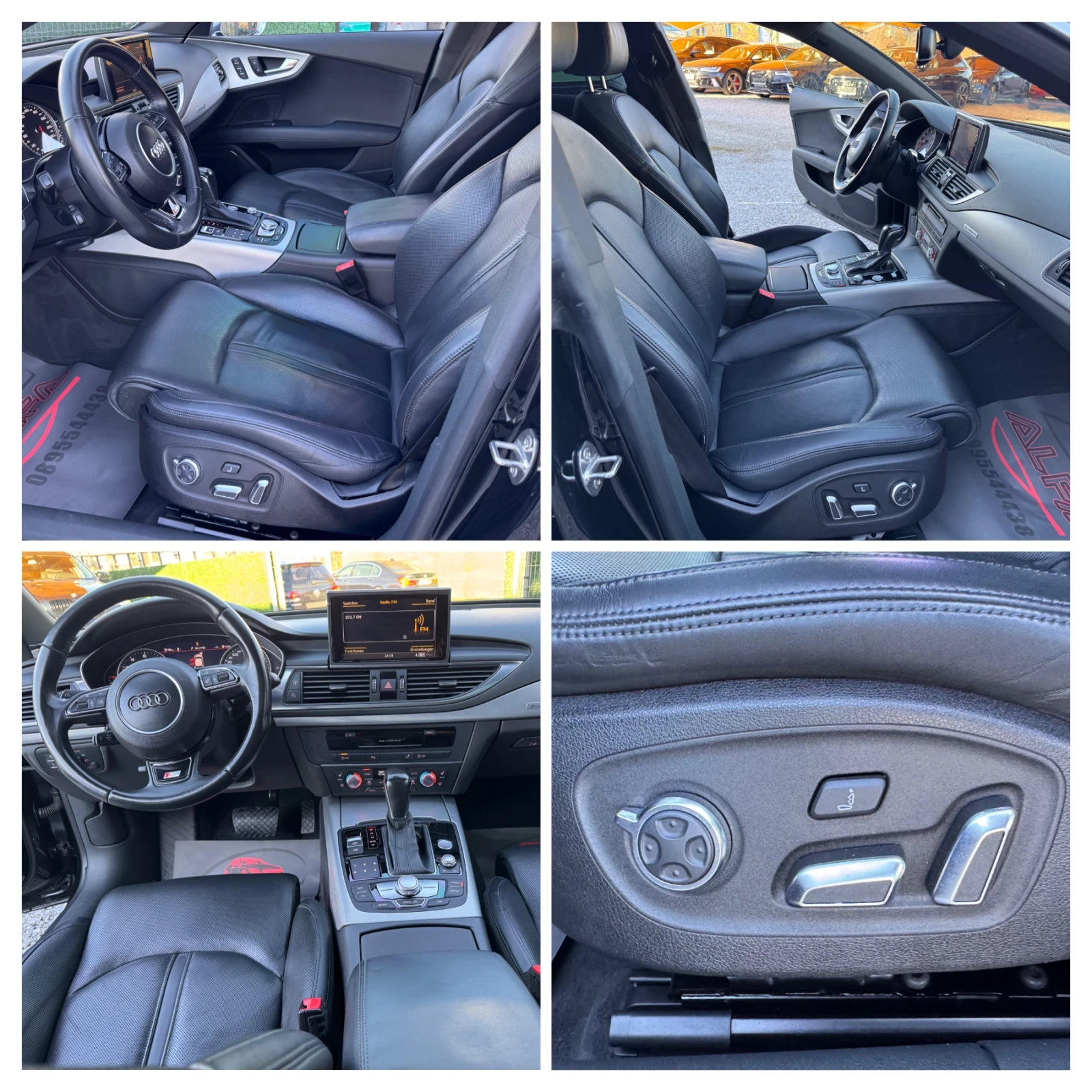 Audi A7 RS7/3.0TFSI/SUPERSHARGER/ВАКУУМ+ МАСАЖ+ ДИСТР/НОВА - изображение 10