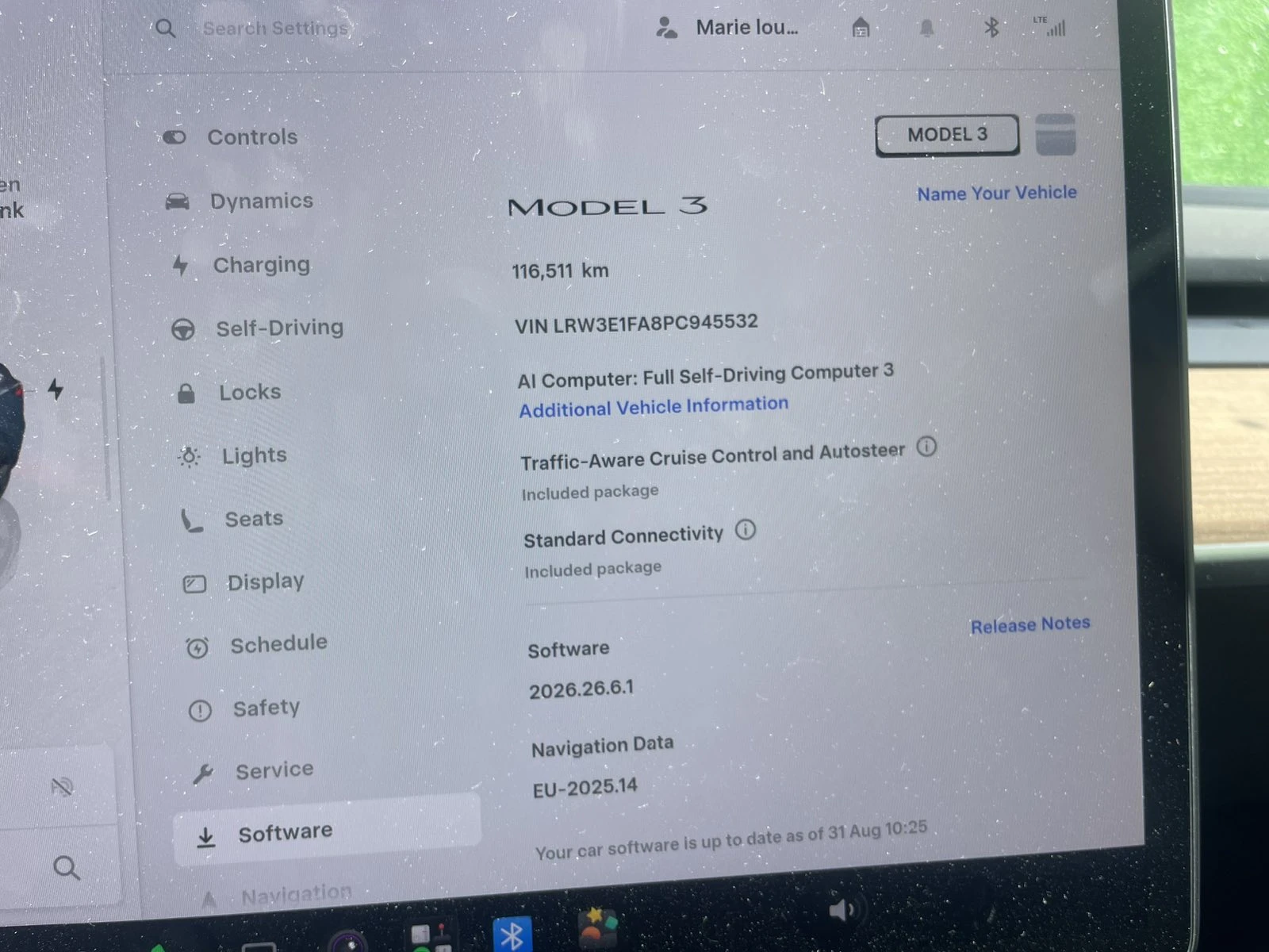 Tesla Model 3 2023 Ryzen - LFP, снимка 3 - Автомобили и джипове - 55887153