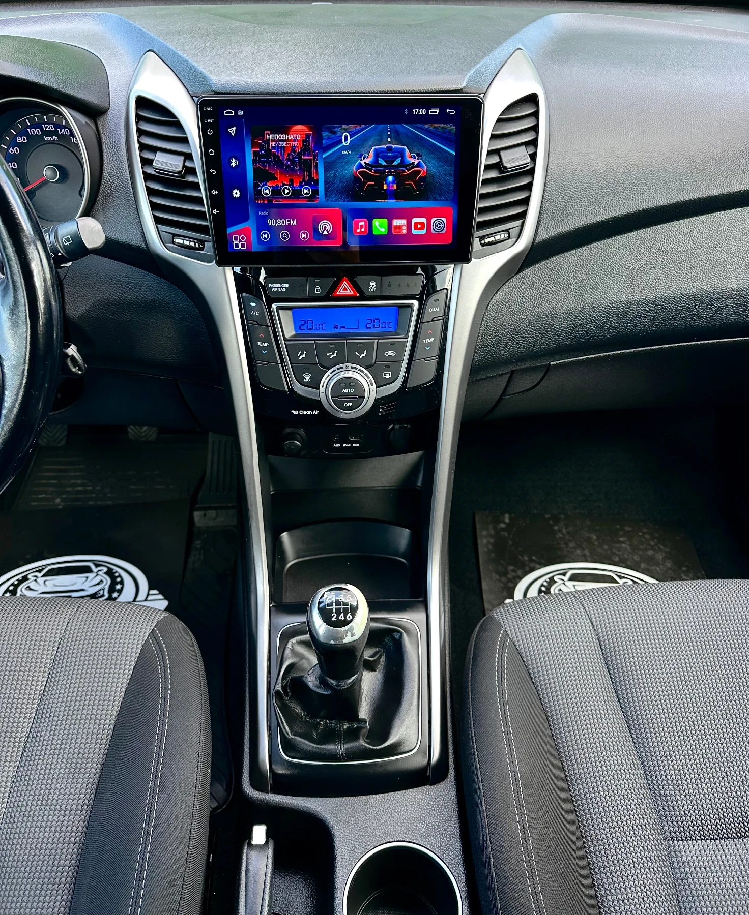 Hyundai I30 1.6 D 110ks KAMERA / ANDROID , снимка 10 - Автомобили и джипове - 55954989