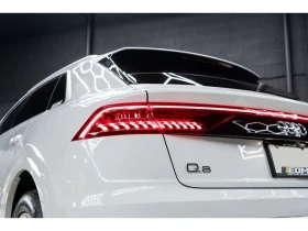 Audi Q8 * Progressiv Quattro | WHITE ON BROWN | LUXURY SUV, снимка 7 - Автомобили и джипове - 53684696