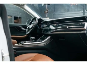 Audi Q8 * Progressiv Quattro | WHITE ON BROWN | LUXURY SUV, снимка 16 - Автомобили и джипове - 53684696