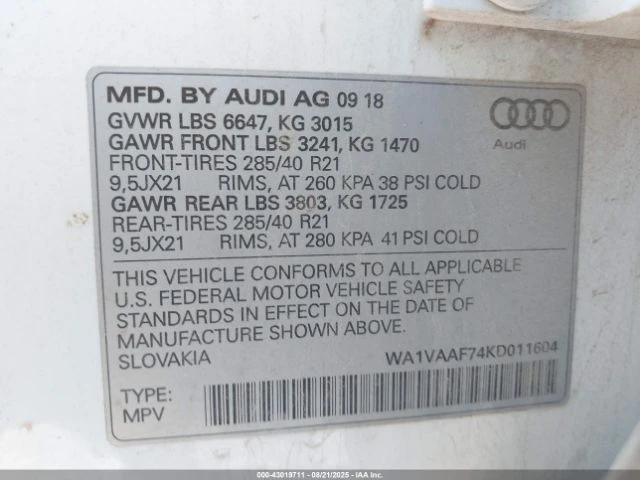 Audi Q7 DISTR* PANO* HEAD UP - изображение 9