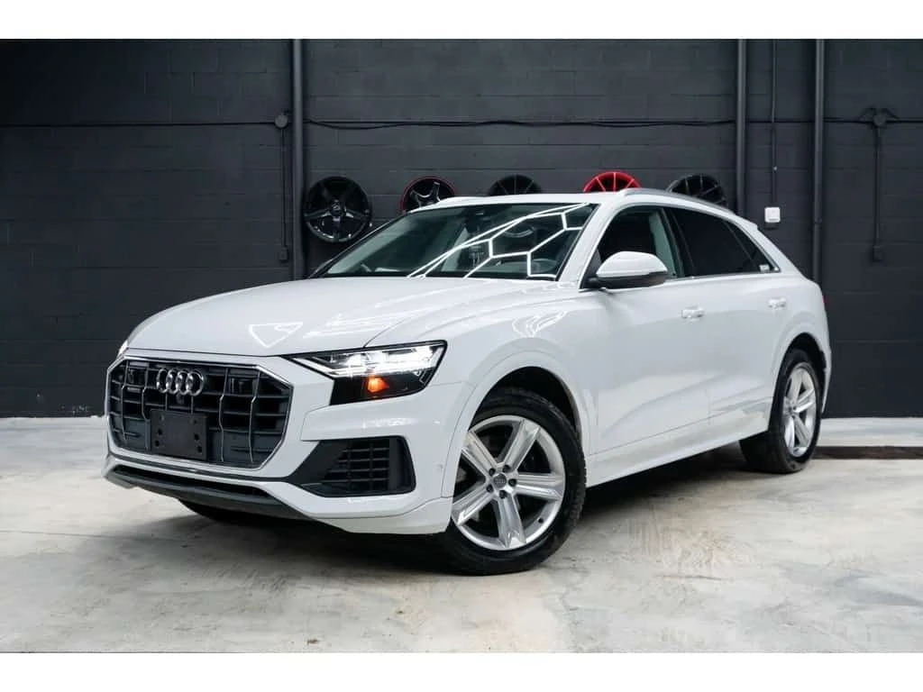 Audi Q8 * Progressiv Quattro | WHITE ON BROWN | LUXURY SUV | Mobile.bg � ����������� 1