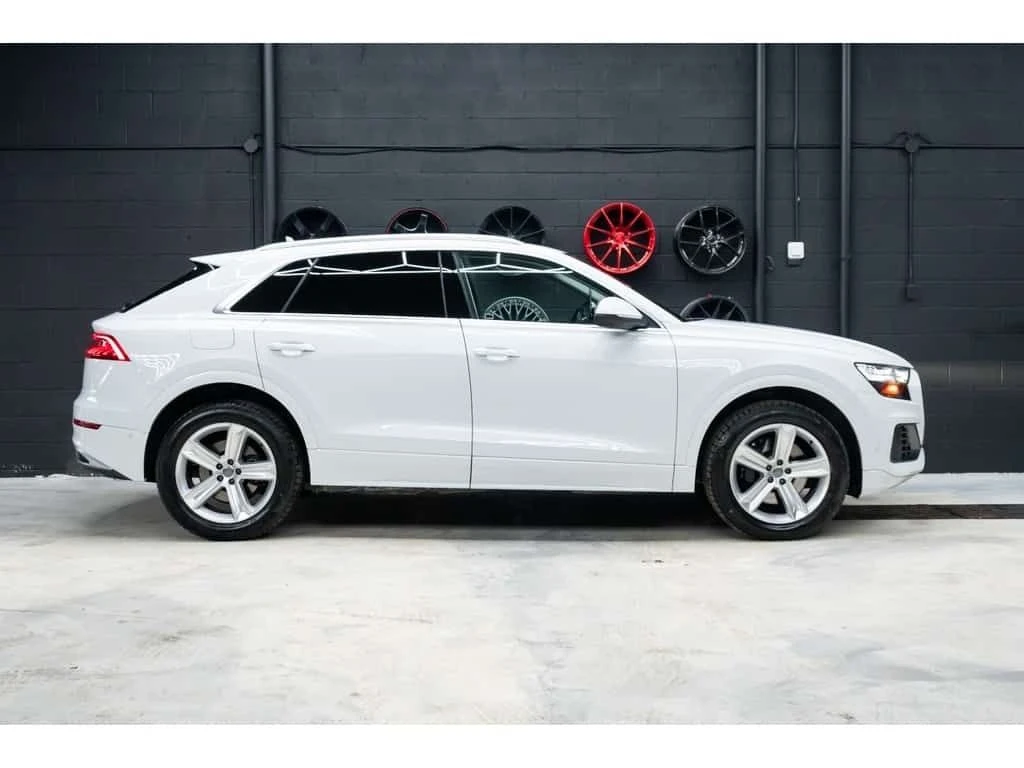 Audi Q8 * Progressiv Quattro | WHITE ON BROWN | LUXURY SUV | Mobile.bg � ����������� 11