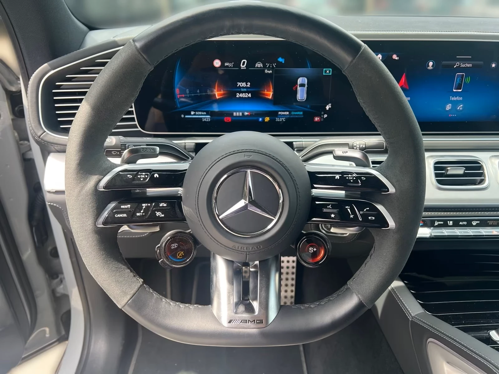 Mercedes-Benz GLE 63 S AMG BURM* DISTR* HUD* 360 CAM* KEYLESS* PANORAMA*  | Mobile.bg � ����������� 5