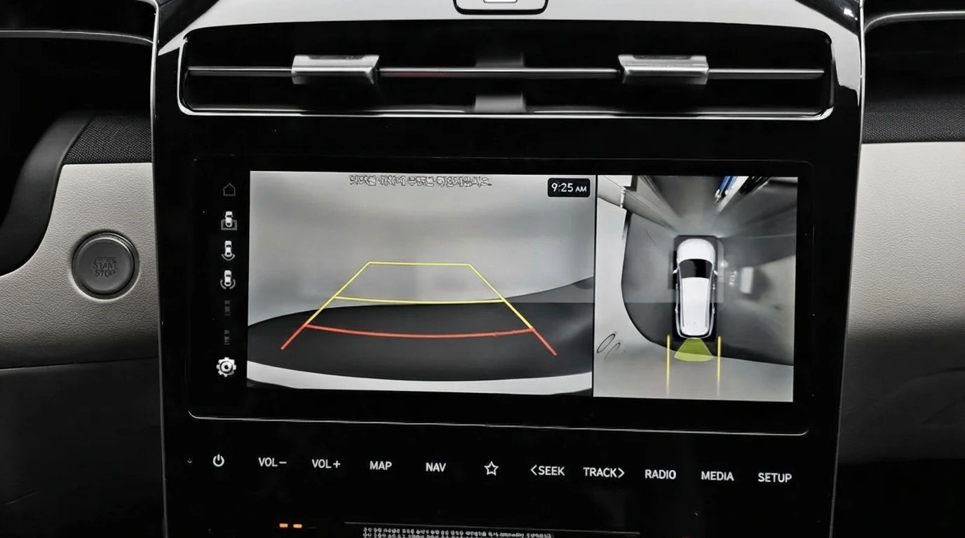 Hyundai Tucson ПОДГРЕВИ* ОБДУХВАНЕ* 360* BOSE , снимка 9 - Автомобили и джипове - 55434306