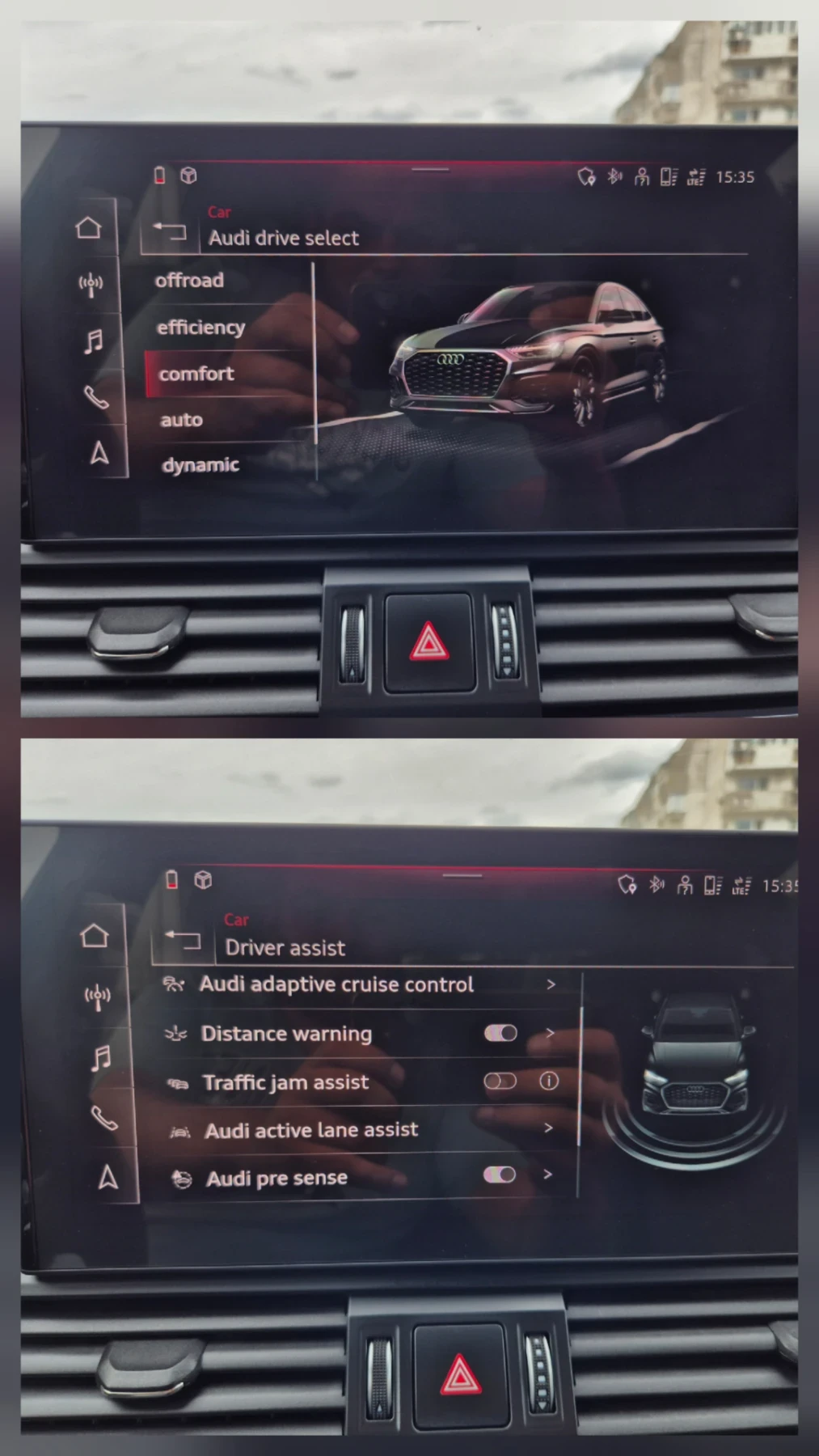 Audi Q5 40TDI* QUATTRO* S-LINE* DISTRONIC* CARPLAY* LED, снимка 13 - Автомобили и джипове - 55749397