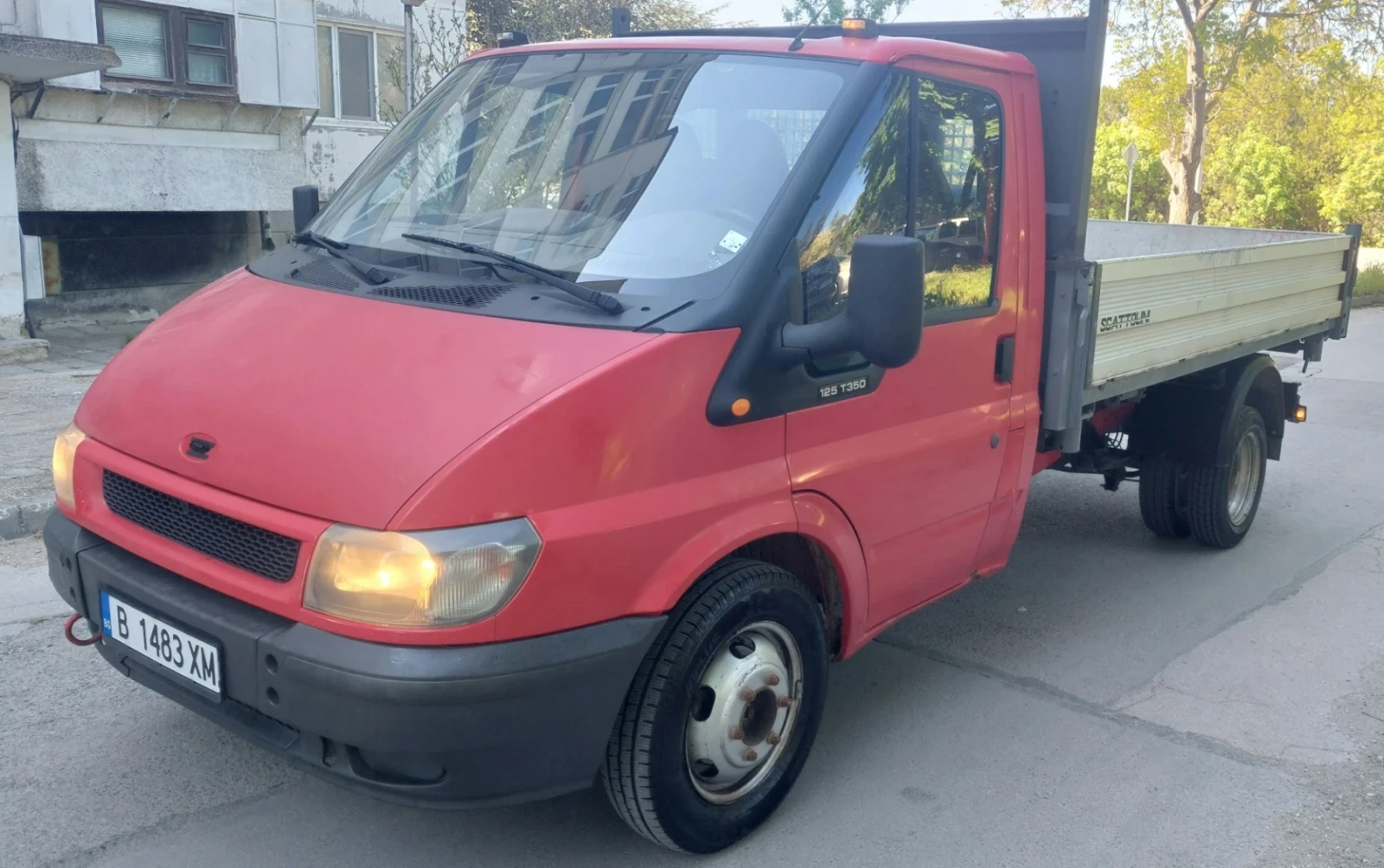 Ford Transit 125T350 Самосвал, снимка 2 - Бусове и автобуси - 54618670