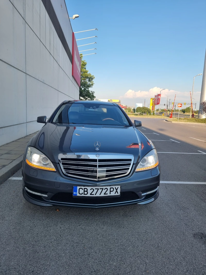 Mercedes-Benz S 500 LONG| AMG| 4MATIC| NIGHТ VISION| 7G TRONIC+ | PANO, снимка 1 - Автомобили и джипове - 47540841