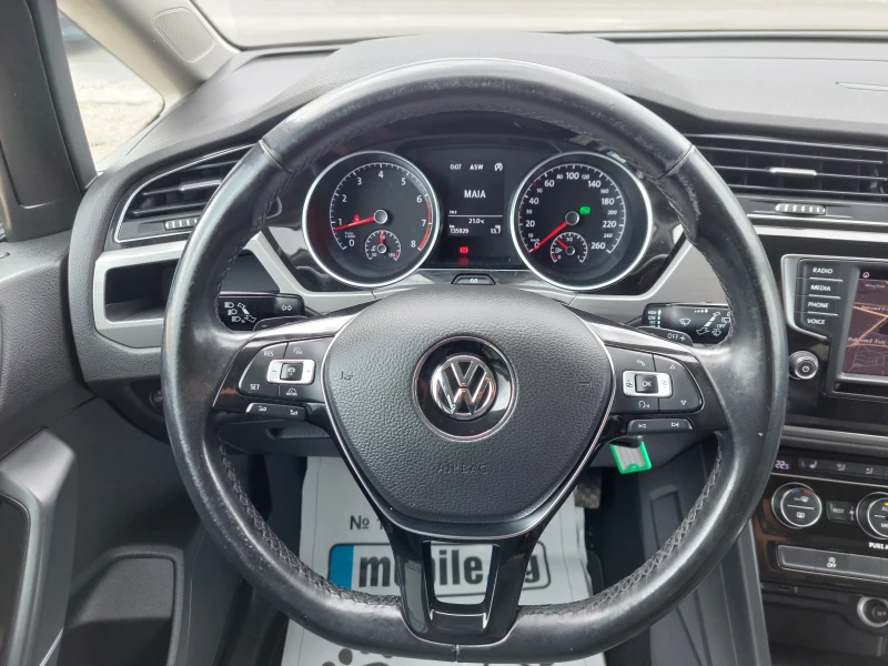 VW Touran 1.4TSI Automat 135900km Euro-6 , снимка 10 - Автомобили и джипове - 47392331