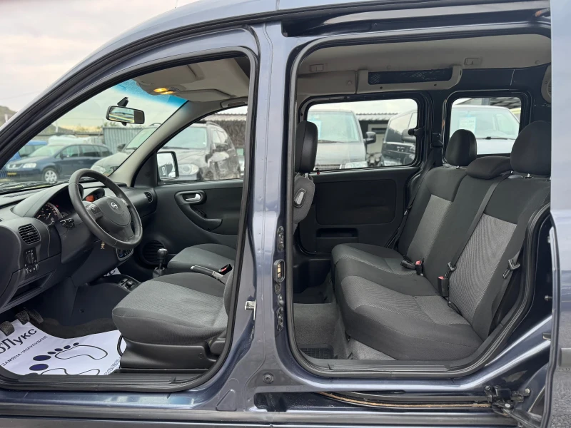 Opel Combo 1.6i 95кс БЕНЗИН- МЕТАН КЛИМАТИК, снимка 12 - Автомобили и джипове - 52051908