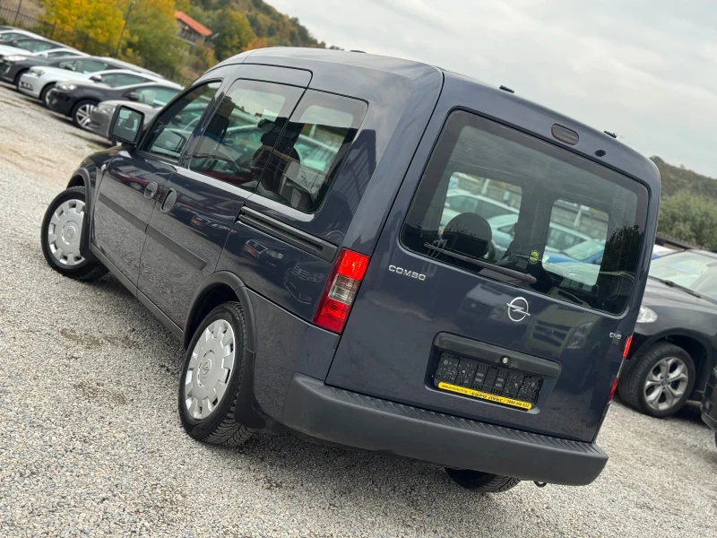 Opel Combo 1.6i 95кс БЕНЗИН- МЕТАН КЛИМАТИК, снимка 4 - Автомобили и джипове - 52051908